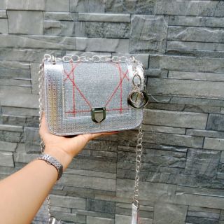 Túi damas đính kim tuyến