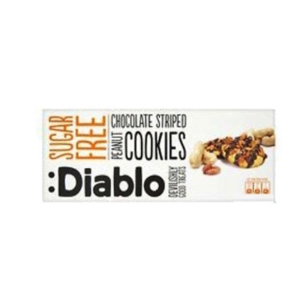 Bánh Quy Đậu Phộng Và Sôcôla Không Đường hiệu Diablo hộp 150g