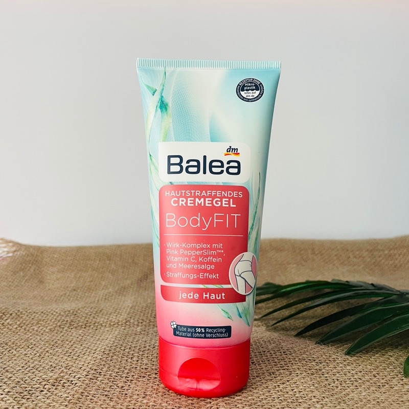 Kem tan mỡ Balea Body Fit - Kem ốm