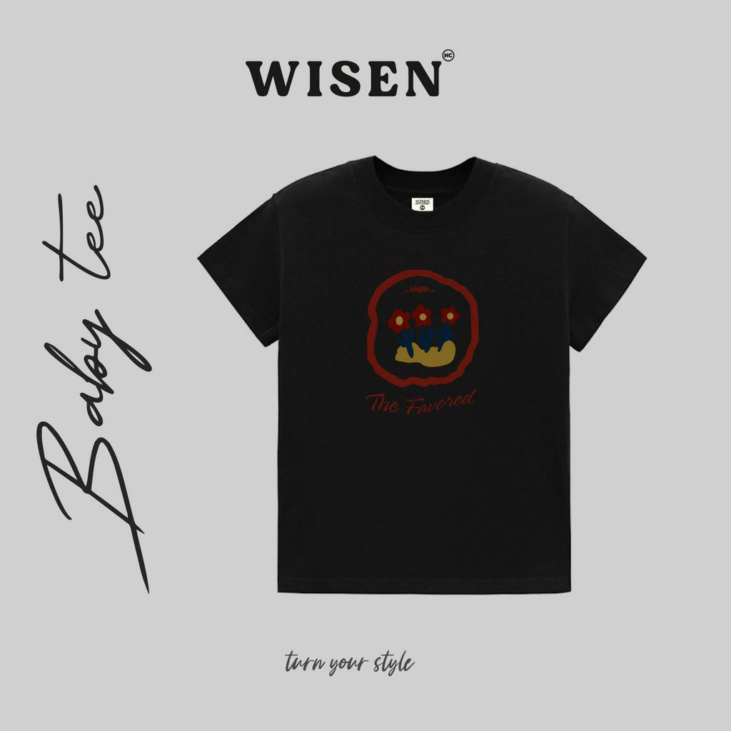 Áo Thun Baby Tee WISEN Phông Unisex Local Brand 100% Cotton Cao Cấp 2 Chiều Mẫu FAVORED