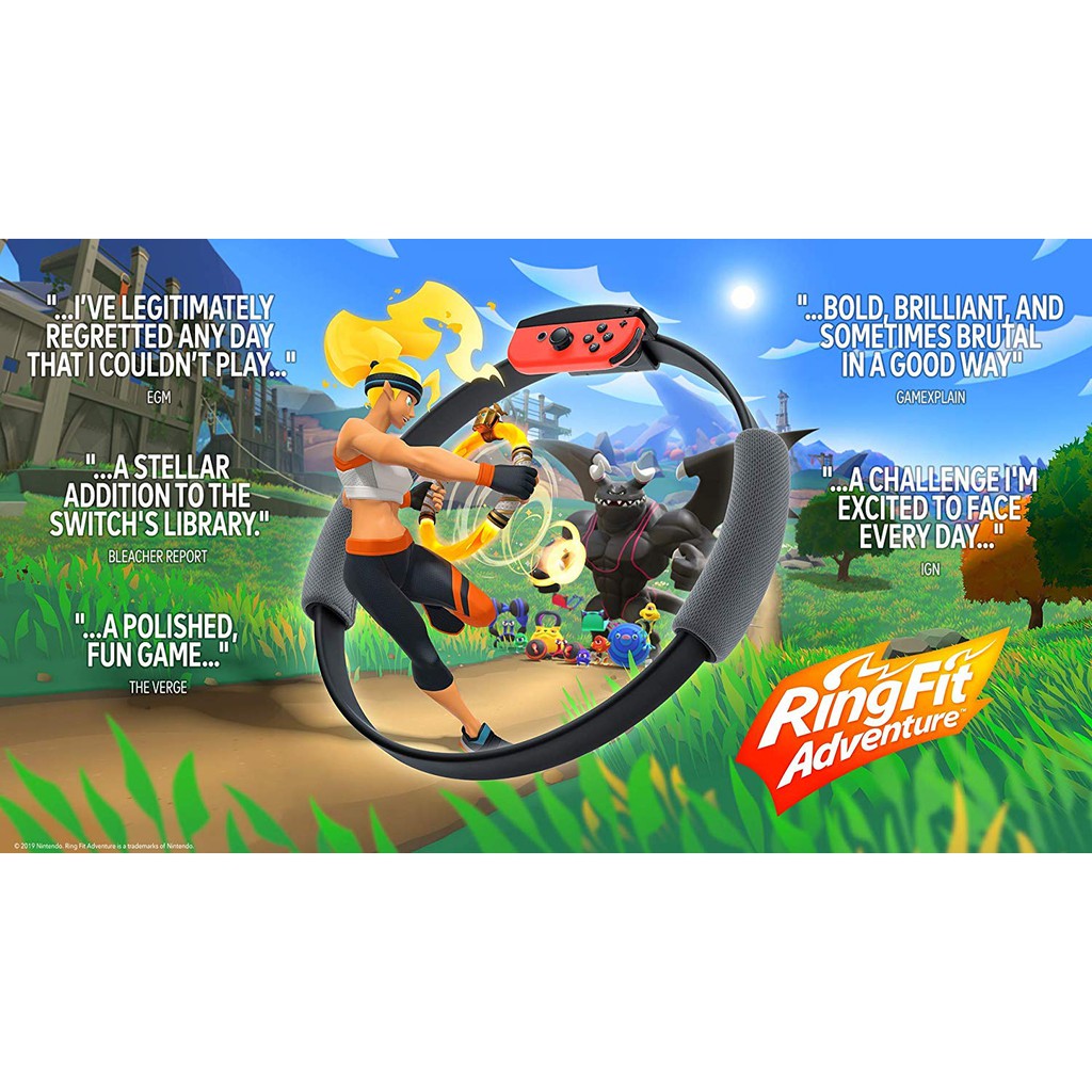 Bộ Trò Chơi Ring Fit Adventure - Cho Máy Nintendo Switch