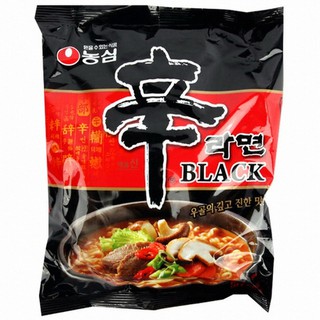 Combo 4 gói Mỳ shin đen 134g nhập khẩu Hàn Quốc