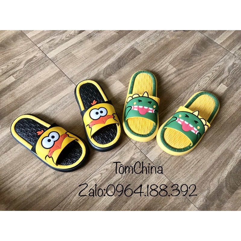 Dép lê cho mẹ và bé đi trong nhà,đi biển ,đi chơi,hoạt tiết đáng yêu