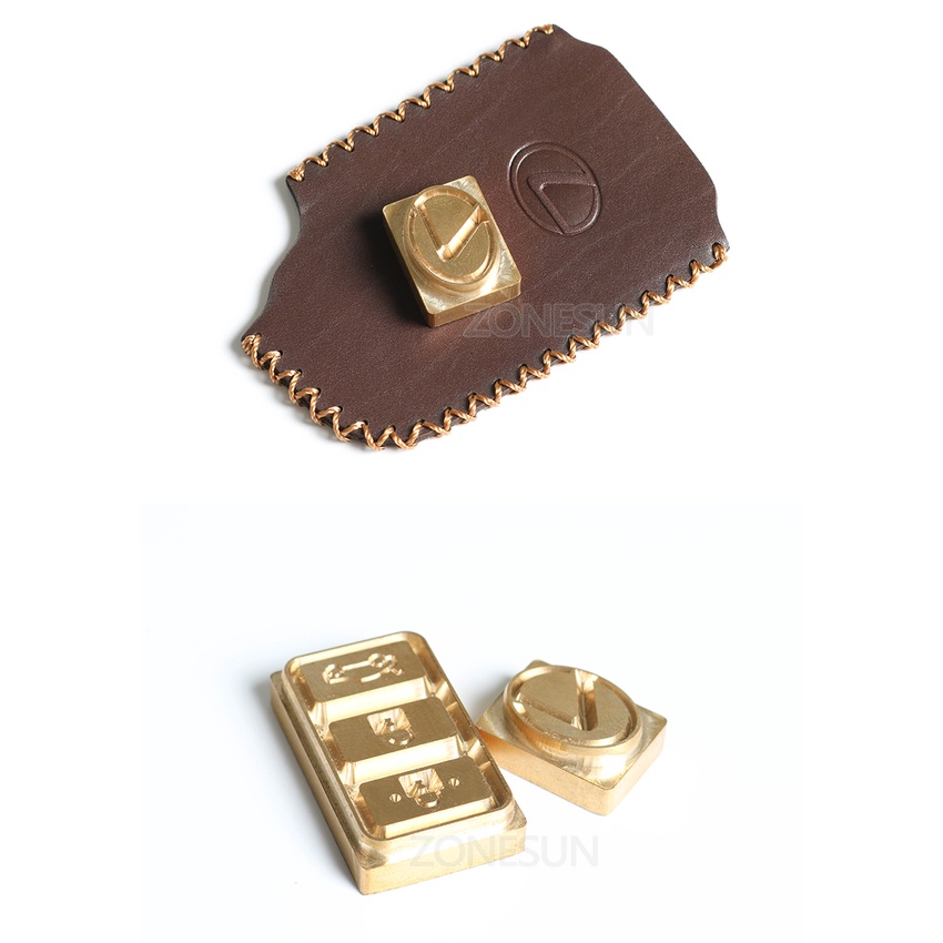 Khuôn Dập Bằng Đồng Thau 5cm Dùng Làm Đồ Da DIY