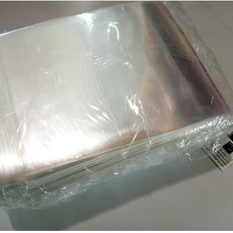 Túi nilon có keo OPP trong suốt : 13Cm X 13Cm )