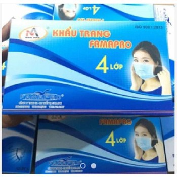 10 hộp Khẩu trang y tế Nam Anh 4 lớp [ kháng khuẩn] 1 hộp 50 Cái | BigBuy360 - bigbuy360.vn