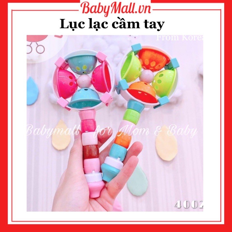 Lạc lạc cầm tay Papa Thái 4002( màu ngẫu nhiên)