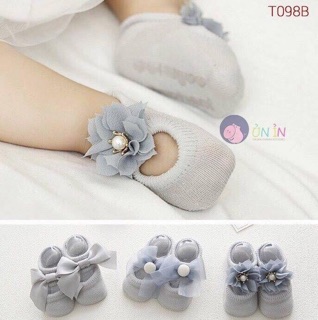 Set 3 đôi tất nơ bé gái