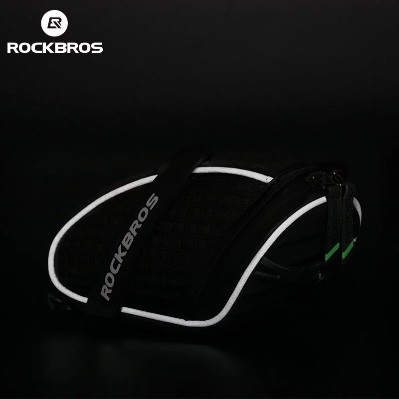 RockBros Túi yên xe đạp Vỏ 3D Túi yên xe phía sau Túi chống mưa phản quang Túi đi xe đạp phù hợp với Xe đạp gấp Brompton Dahon JAVA