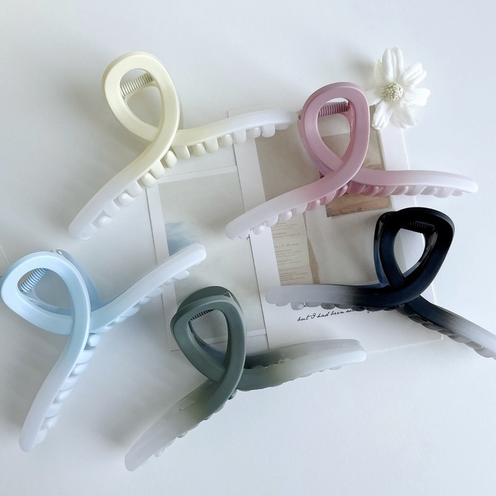 Kẹp tóc Gra lovely hong cách Hàn Quốc