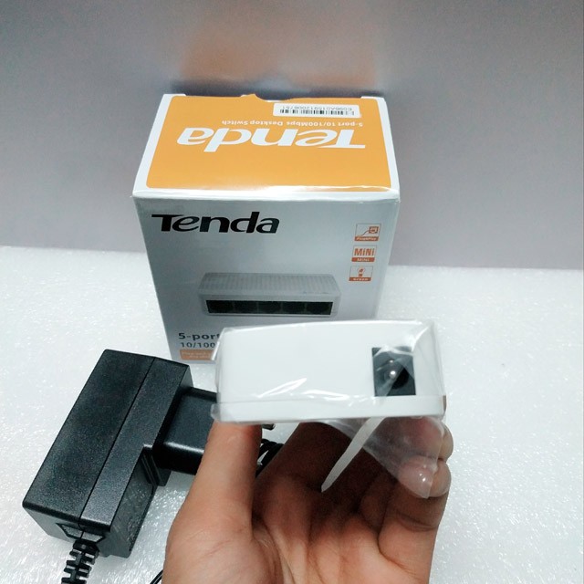 Bộ chia cổng mạng 5 cổng Switch Tenda 5 Port S105 - Hàng chính hãng