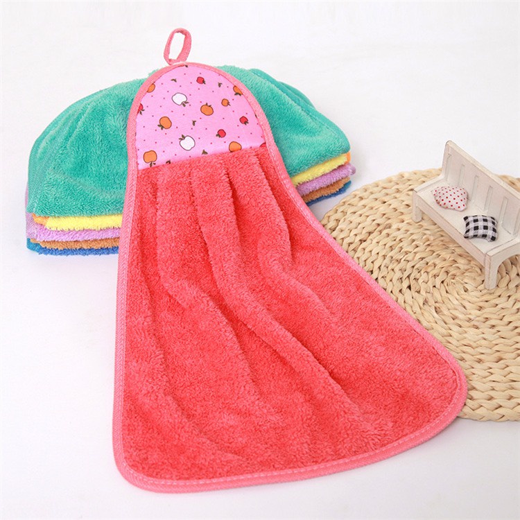 Khăn Lau Tay Có Quai Treo Tường Các Màu