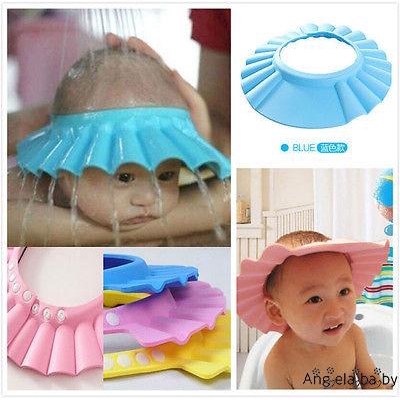 Mũ gội đầu chắn nước và xà phòng cho bé sơ sinh