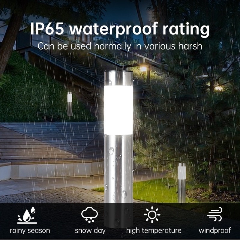 Đèn LED Năng Lượng Mặt Trời Chống Thấm Nước Siêu Sáng Trang Trí Lối Đi Sân Vườn