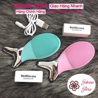 Máy rửa mặt đuôi cá WellDerma Cleansing Fish