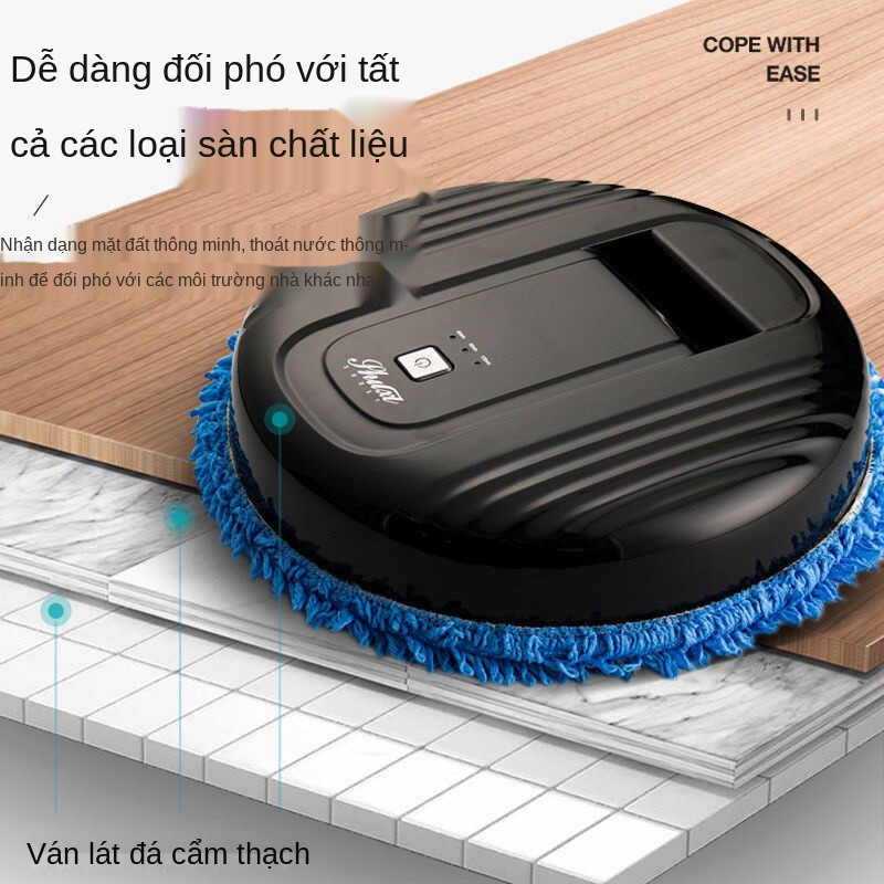 ♘Robot lười quét nhà tự động máy và lau thông minh hút bụi hạt kê ba trong một