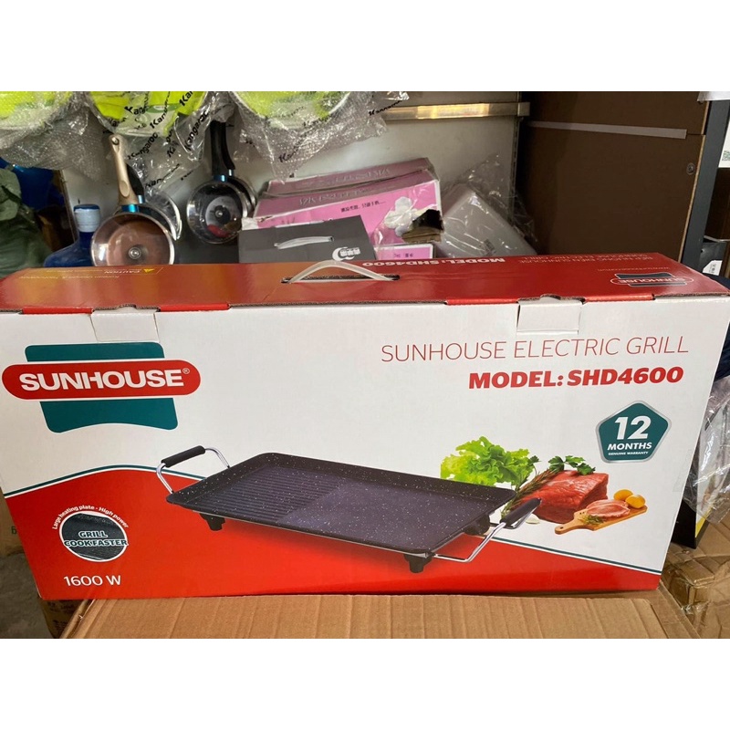Bếp nướng điện Sunhouse SHD:4607 ( bếp nướng điện không khói)