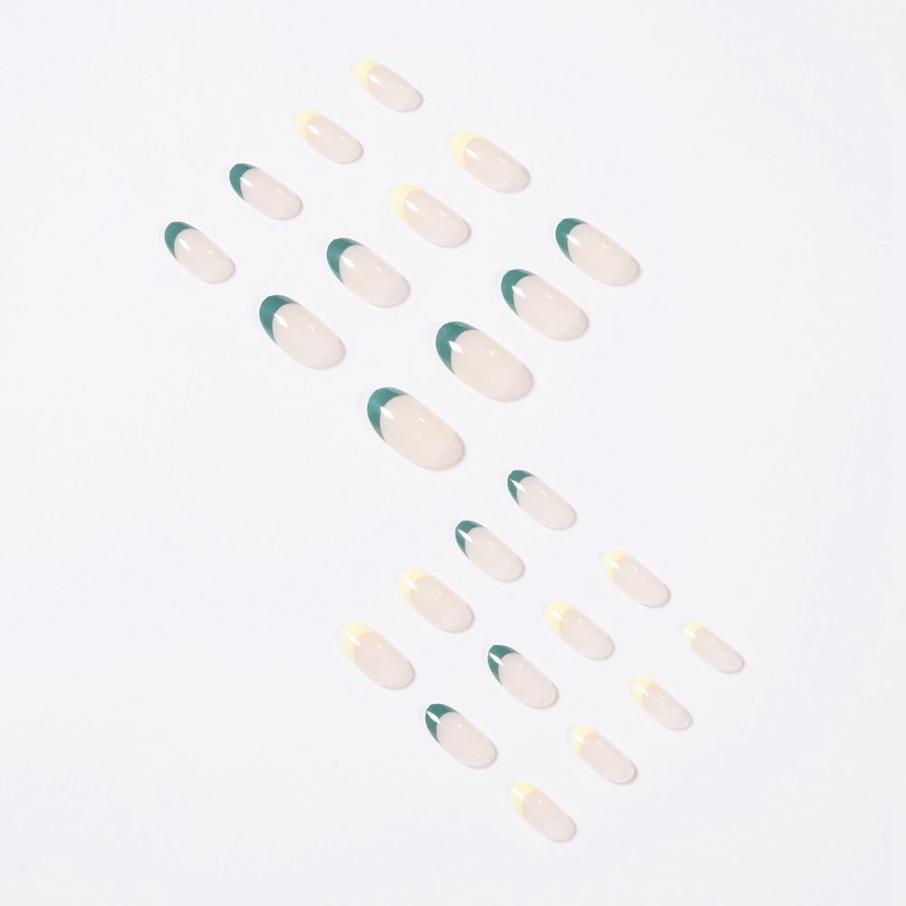 [Hàng mới về] Bộ 24 Móng Tay Giả Dạng Nhấn Có Thể Tháo Rời Thời Trang Dành Cho Nữ