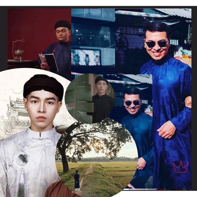 Áo tấc áo dài ngũ thân thời Nguyễn