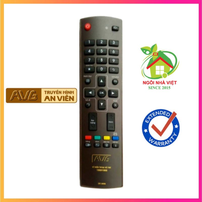 Điều khiển  cho Đầu thu xem truyền hình KTS của Truyền hình An Viên