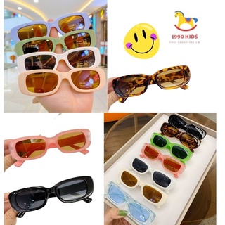 Kính mắt thời trang cho bé gái, bé trai, kính mắt trẻ em chống nắng phong cách Vintage 1990Kids
