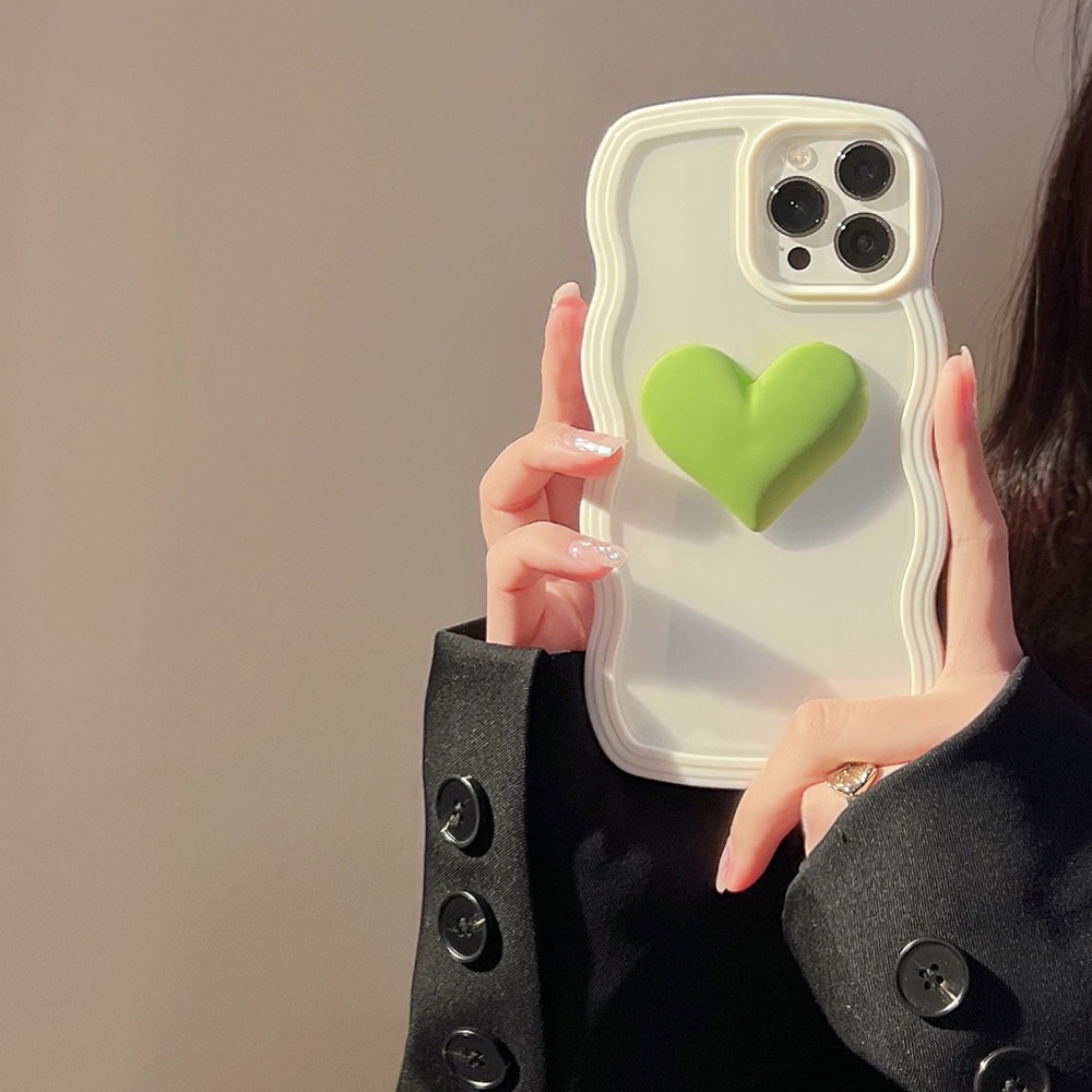 Ốp lưng Iphone viền sóng Giant Heart dành cho Iphone 7/7plus/8/8plus/x/xr/xs/11/12/13/pro/promax