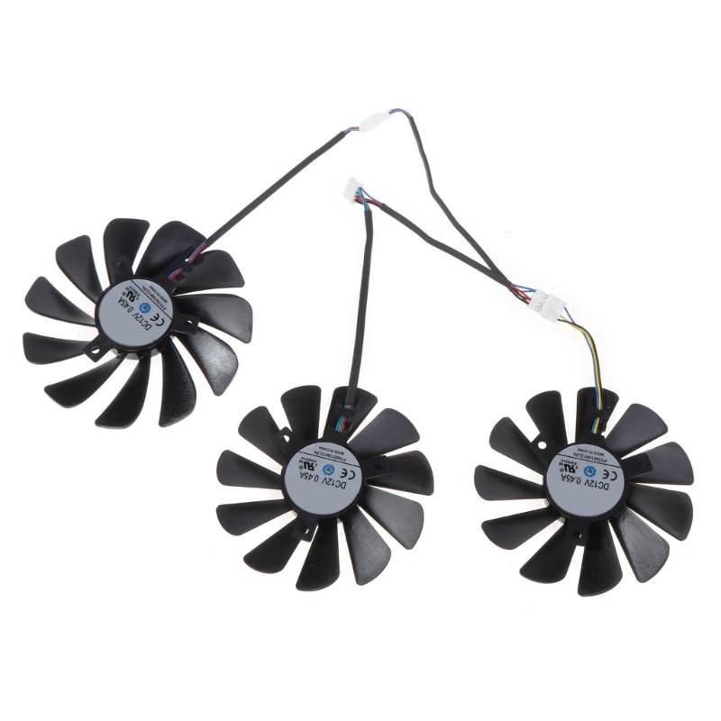 Quạt Tản Nhiệt 87mm 95mm FDC10U12S9-C 4Pin Cho XFX RX 5600 5700 XT for RAW 12V 0 45