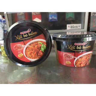 Mì hộp omachi sốt bò hầm mới