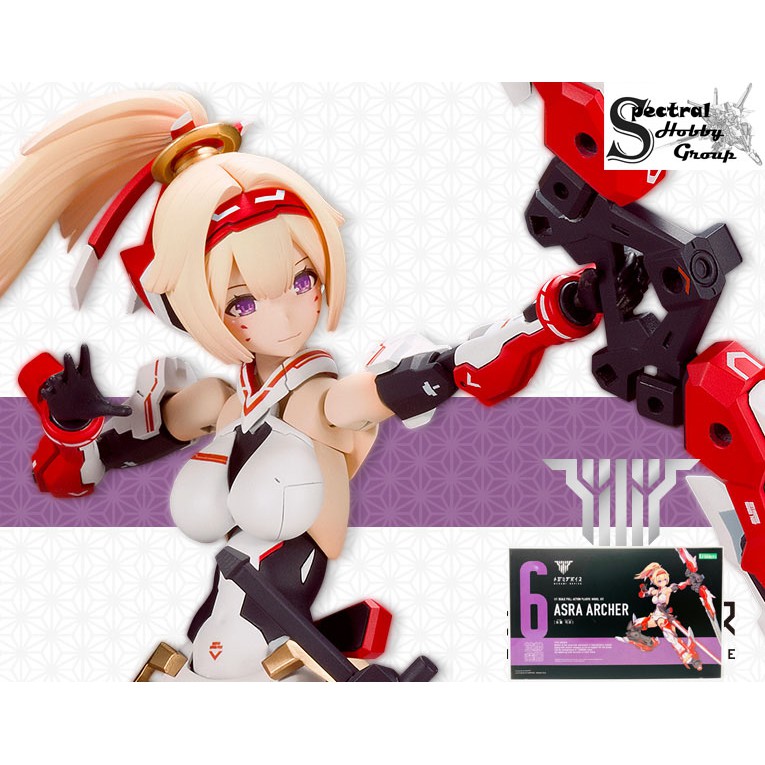 Mô hình nhựa lắp ráp Figure KP432R KP847 06 Megami Device Asra Archer / shadow PA