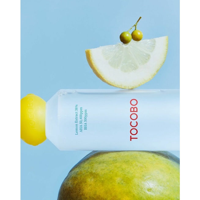 Toner làm sạch dưỡng sáng da TOCOBO AHA BHA LEMON TONER