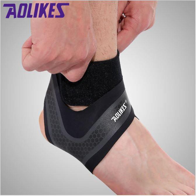 Băng cổ chân thể thao siêu êm chính hãng Aolikes 7130 Đai quấn bảo vệ mắt cá chân chống chấn thương, bong gân tdhn1