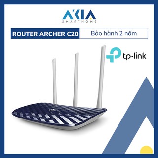 Bộ phát wifi băng tần kép ac750 tp-link archer c20 - hàng chính hãng