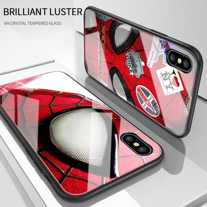 Realme 6 6i C25 C25S C12 C11 C15 Pro X3 SuperZoom X50 2021 Cho Ốp lưng điện thoại In Hình Anime hero Spider-man
