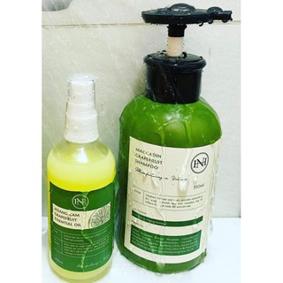 Combo Dầu gội bưởi + Tinh dầu bưởi Nga Hoàng