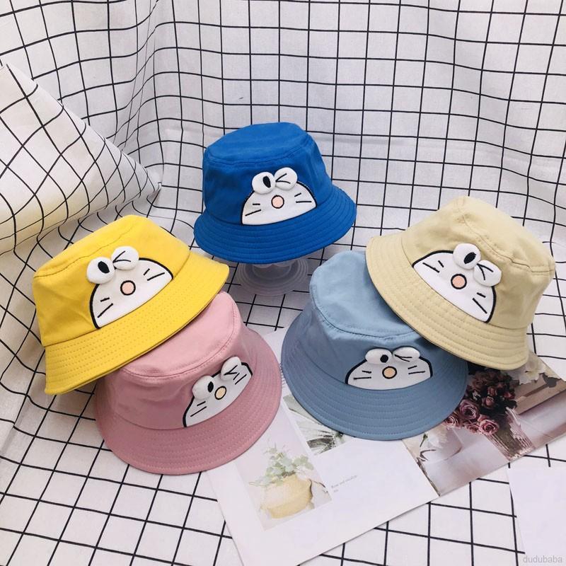 Nón tai bèo họa tiết Doraemon đáng yêu cho bé