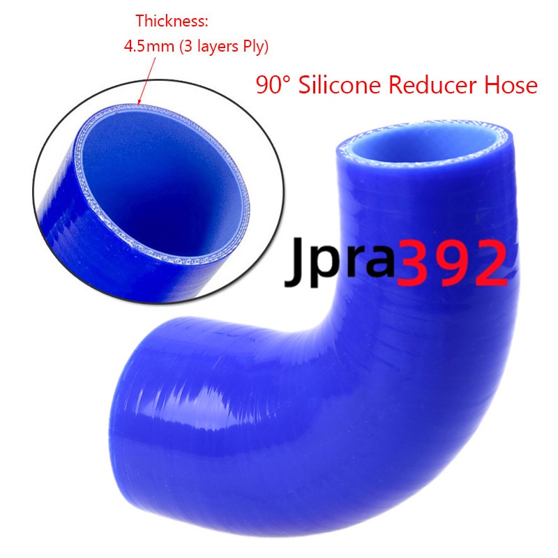 Ống Nối Góc 90 Độ Bằng Silicone Chịu Nhiệt Độ Cao Cho Xe Hơi