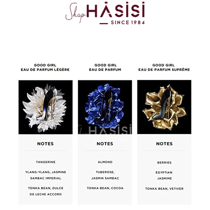 Set Nước Hoa Nữ CAROLINA - Good Girl Mini Giftset 7ml