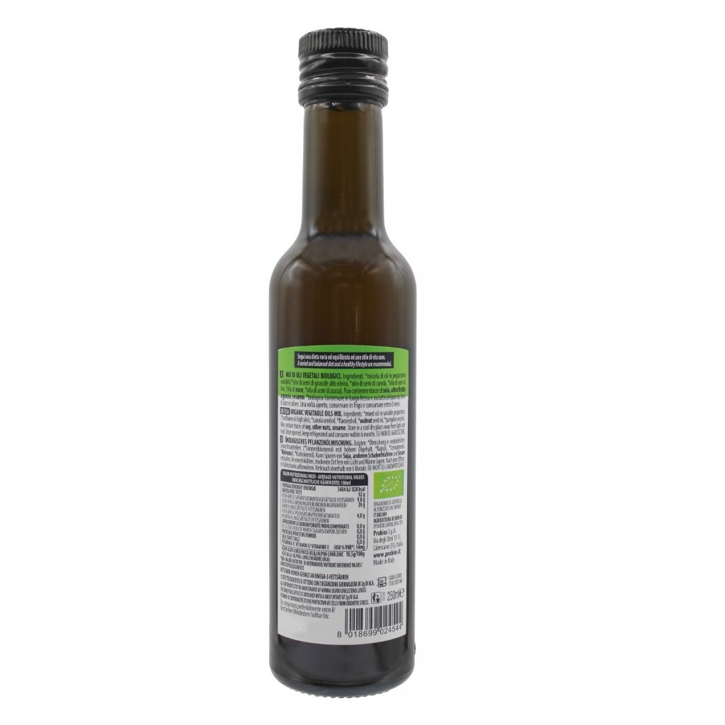 Dầu Hạt Omega Ép Lạnh Hữu Cơ 250ml ProBios Organic Omega Oil