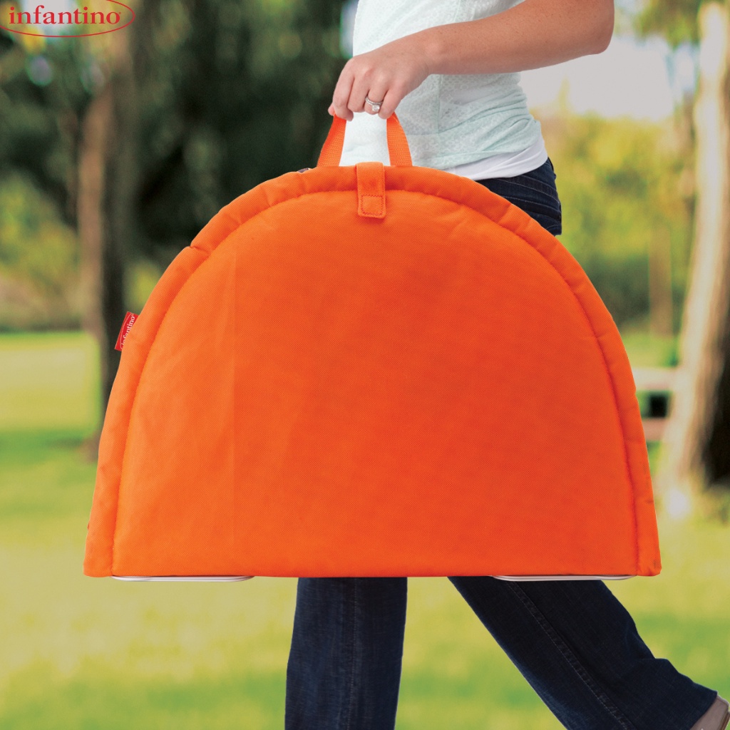 Thảm Chơi Vận Động Hình Khu Vườn INFANTINO Dành Cho Bé Sơ Sinh Giúp Kích Thích 4 Giác Quan Và Kỹ Năng Vận Động Size To