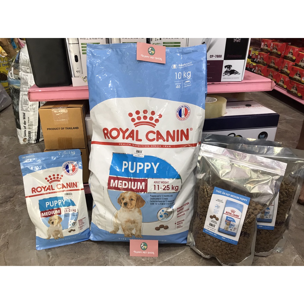 Royal Canin Medium Puppy - Thức ăn cho chó dòng medium từ 4-12 tháng tuổi