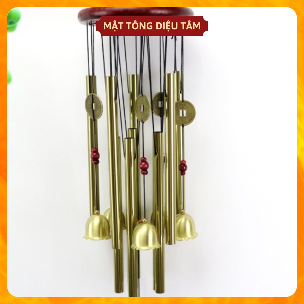 Chuông gió may mắn loại dày,75cm đồ thờ cúng phong thủy MT626