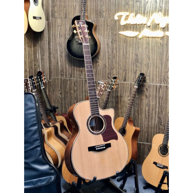Đàn Guitar Acoustic Lương Sơn LA600CX Custom 2022 Cao Cấp TYTYmusic