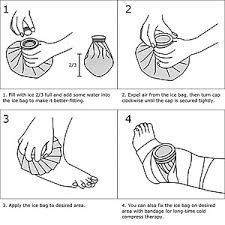 Túi chườm đá lạnh, giảm trấn thương, hạ nhiệt cơ thể, size lớn 26 cm ( giao mầu ngẫu nhiên )