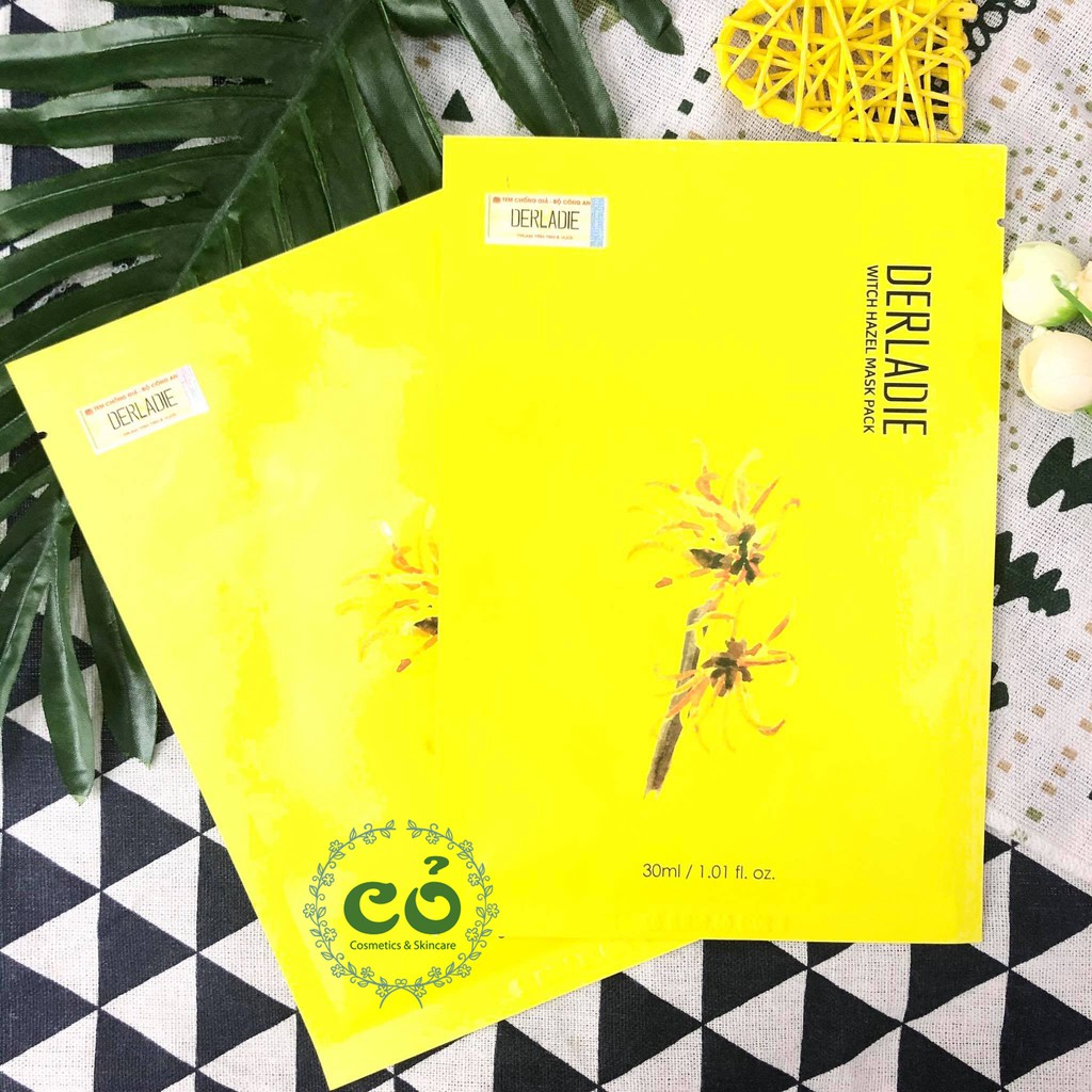 Mặt Nạ Giảm Mụn Derladie Witch Hazel Mask Pack | BigBuy360 - bigbuy360.vn