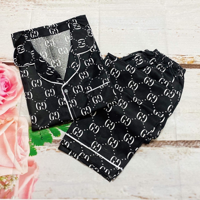 Set đồ ngủ ngắn tay Gucci Free siz