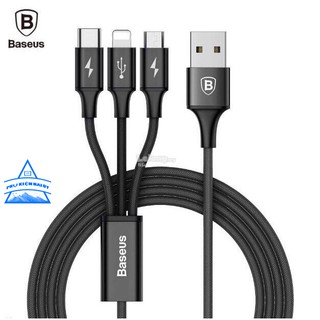 Cáp baseus 3-in-1 rapid series