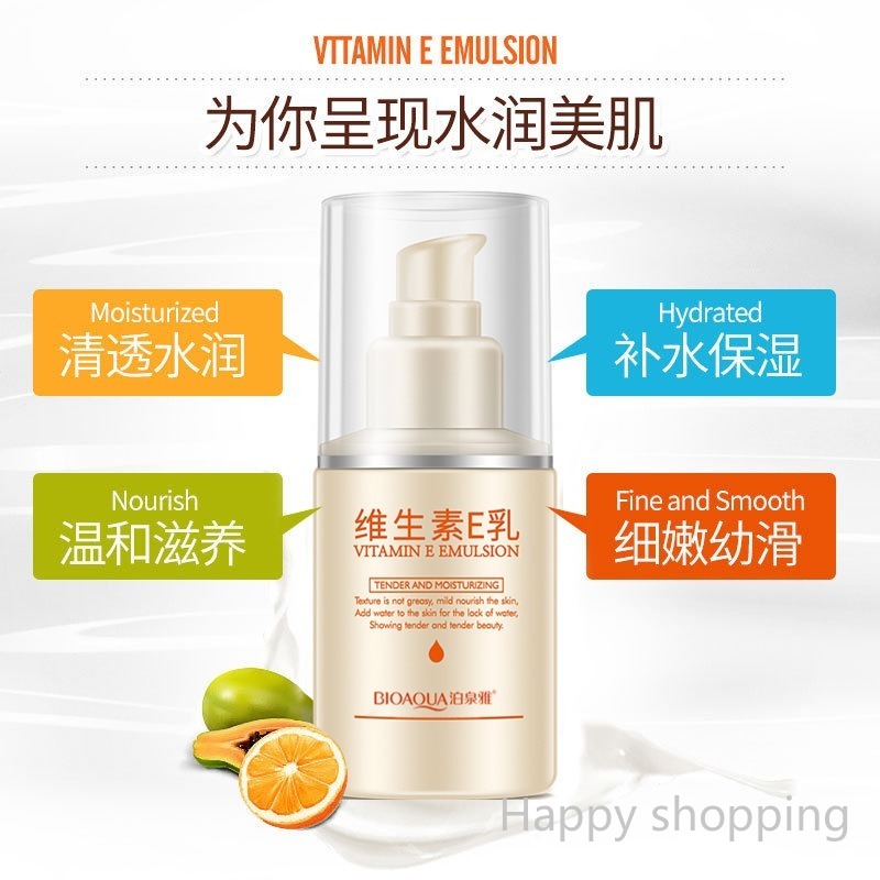 Sữa dưỡng thể vitamin E giúp dưỡng ẩm nuôi dưỡng làn da mịn màng