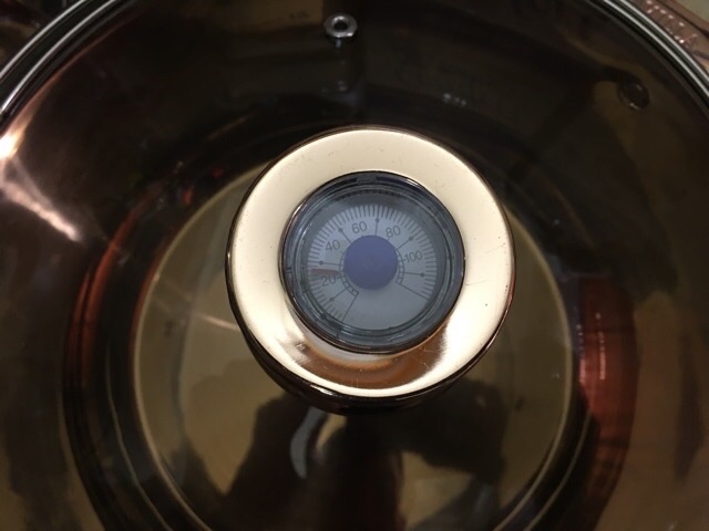 Bộ nồi 6 món vung kính cao cấp nắp đo nhiệt độ