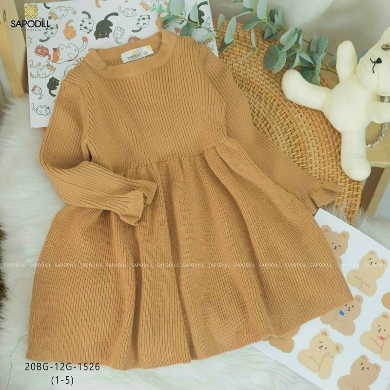 Váy len cao cấp  SAPODILL cho bé từ 1-5 y