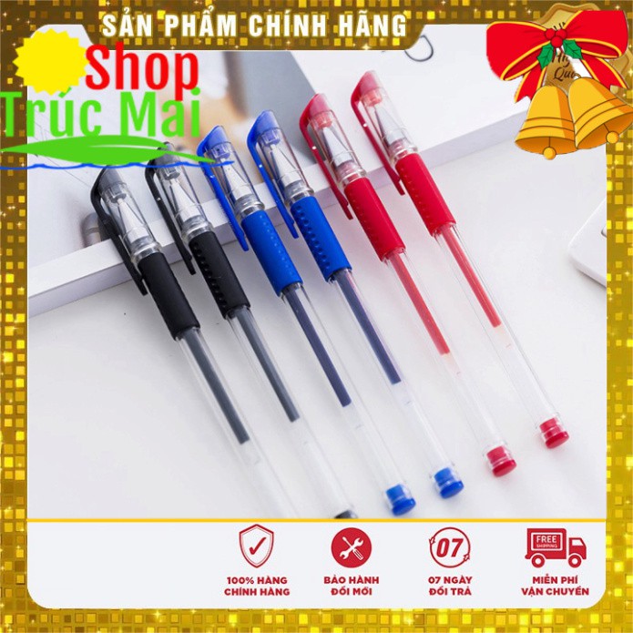 Bút bi nước 3 màu ngòi 0,5mm